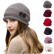 Mujers 100% Wool Beanies Skull Hats Slouchy Baggy Knit Winter Cap Bonnet T178  eb-64561758